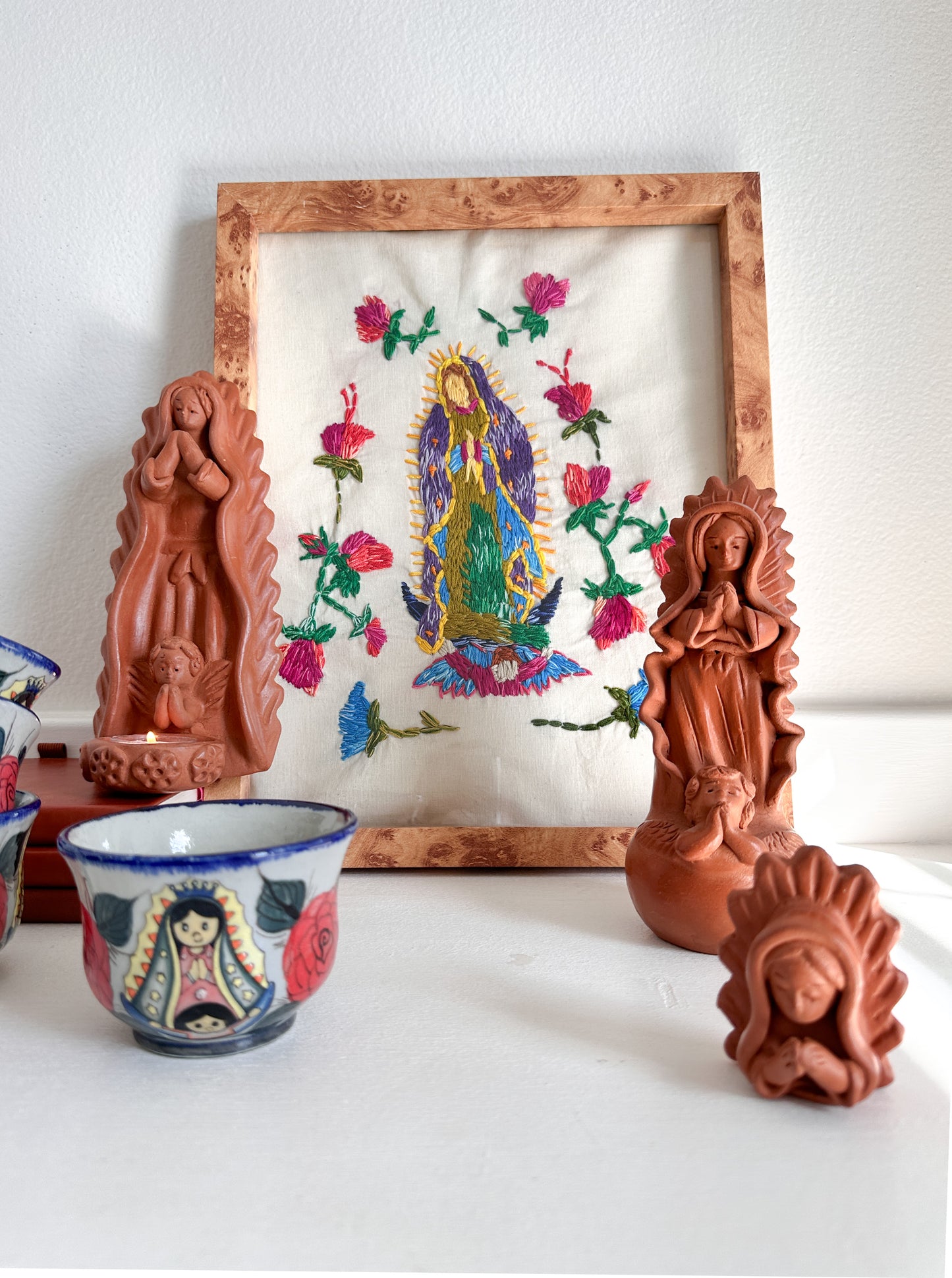 Hand-Embroidered Virgin of Guadalupe