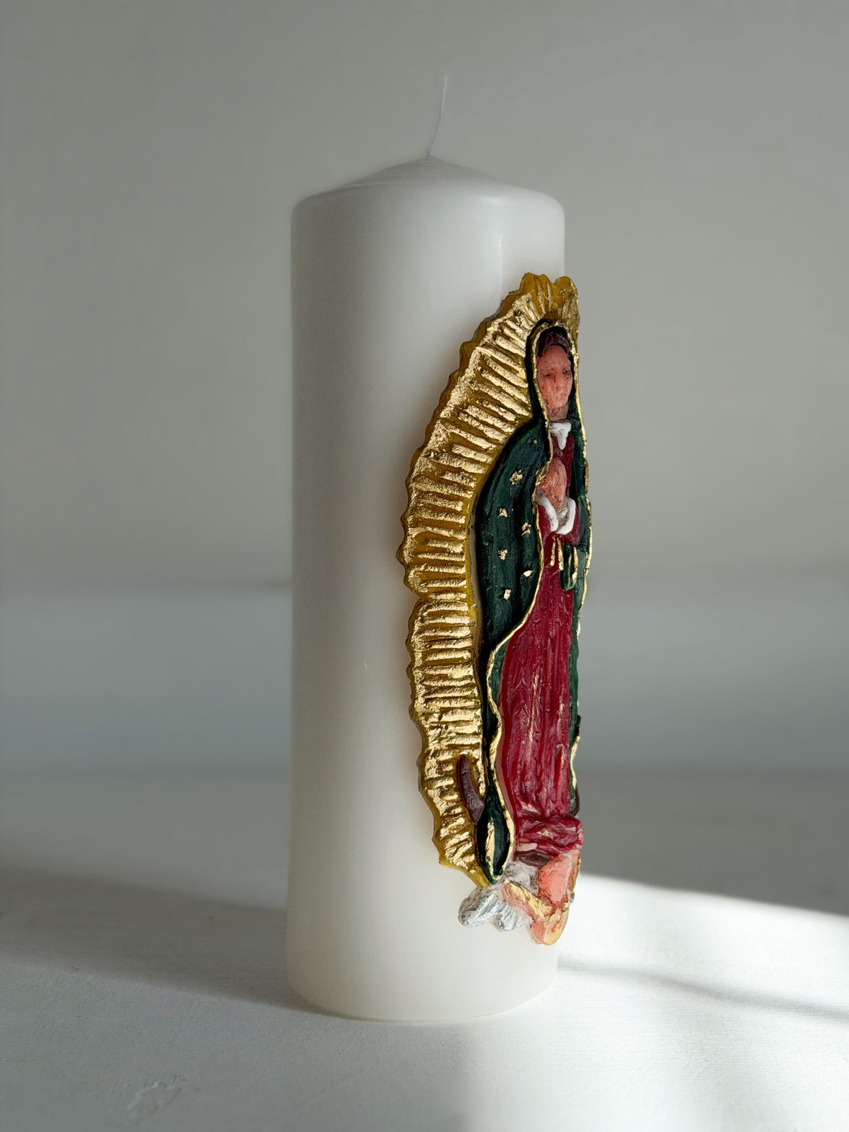 Virgen de Guadalupe Candle
