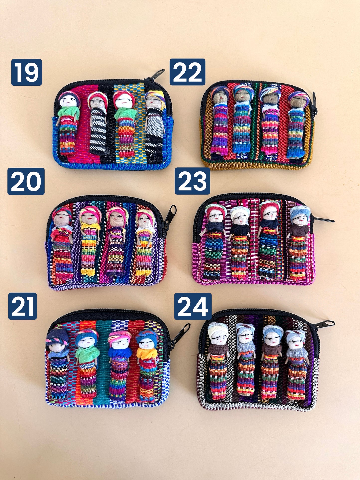 Worry Dolls Coin Purse