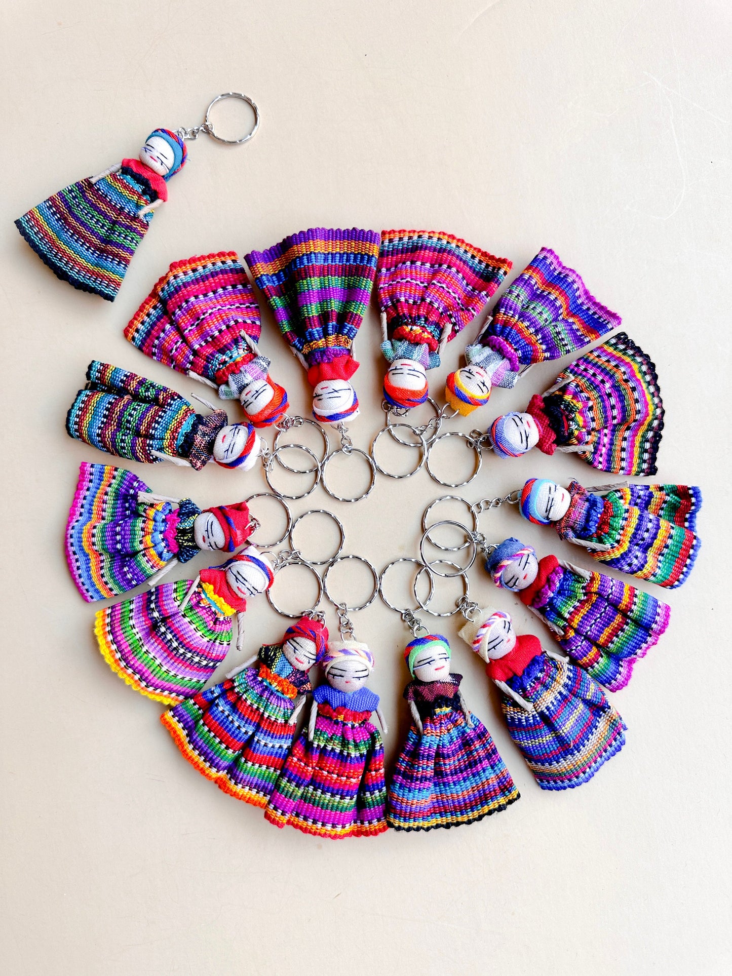 Worry Doll Keychain