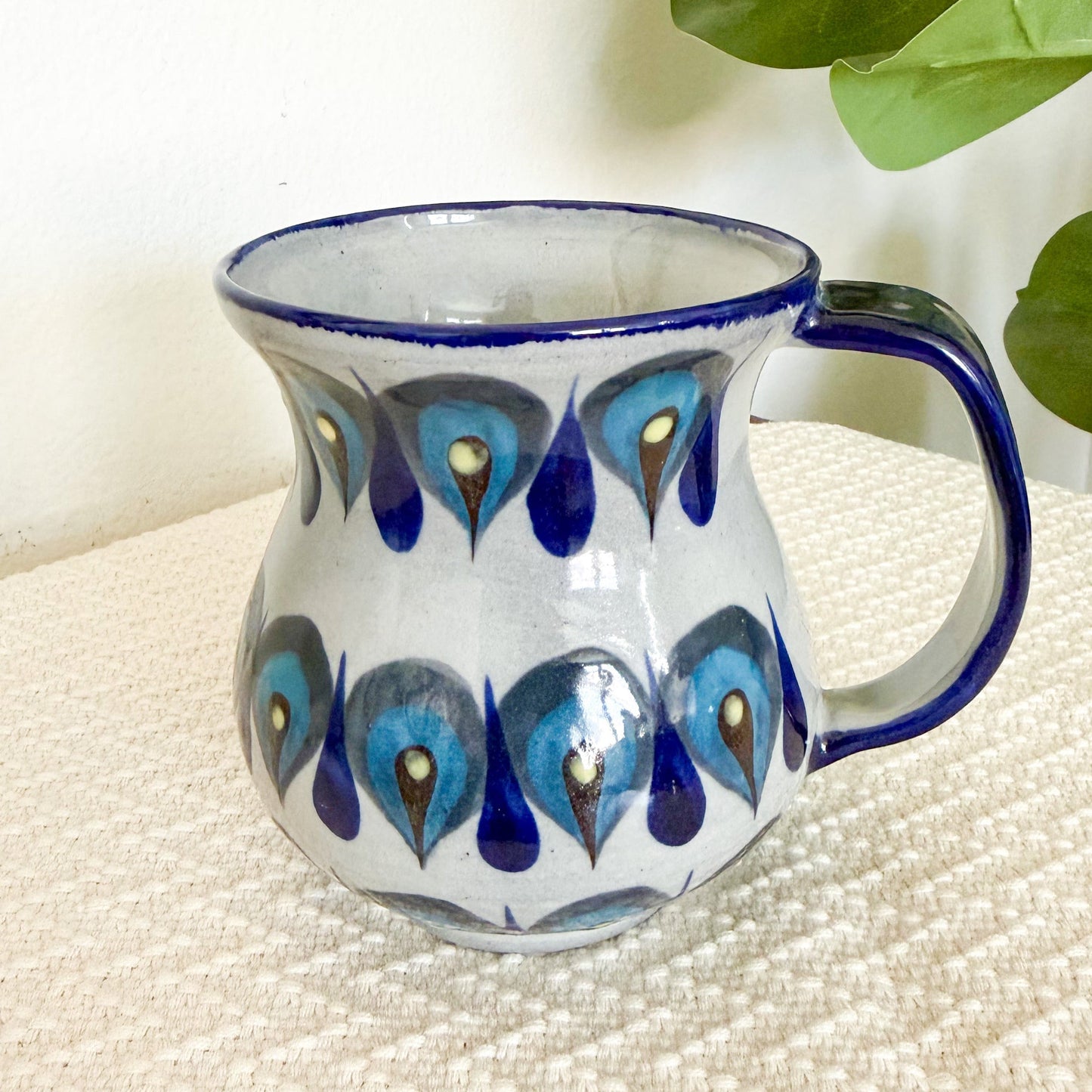 Blue Ceramic Mug
