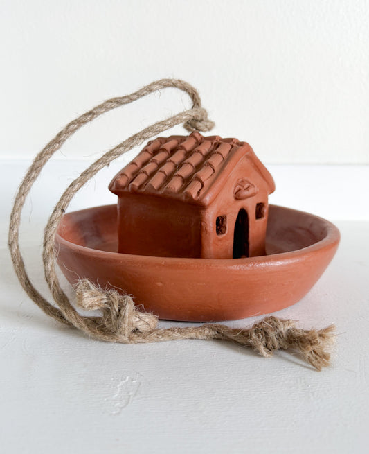 Terracotta Bird Feeder