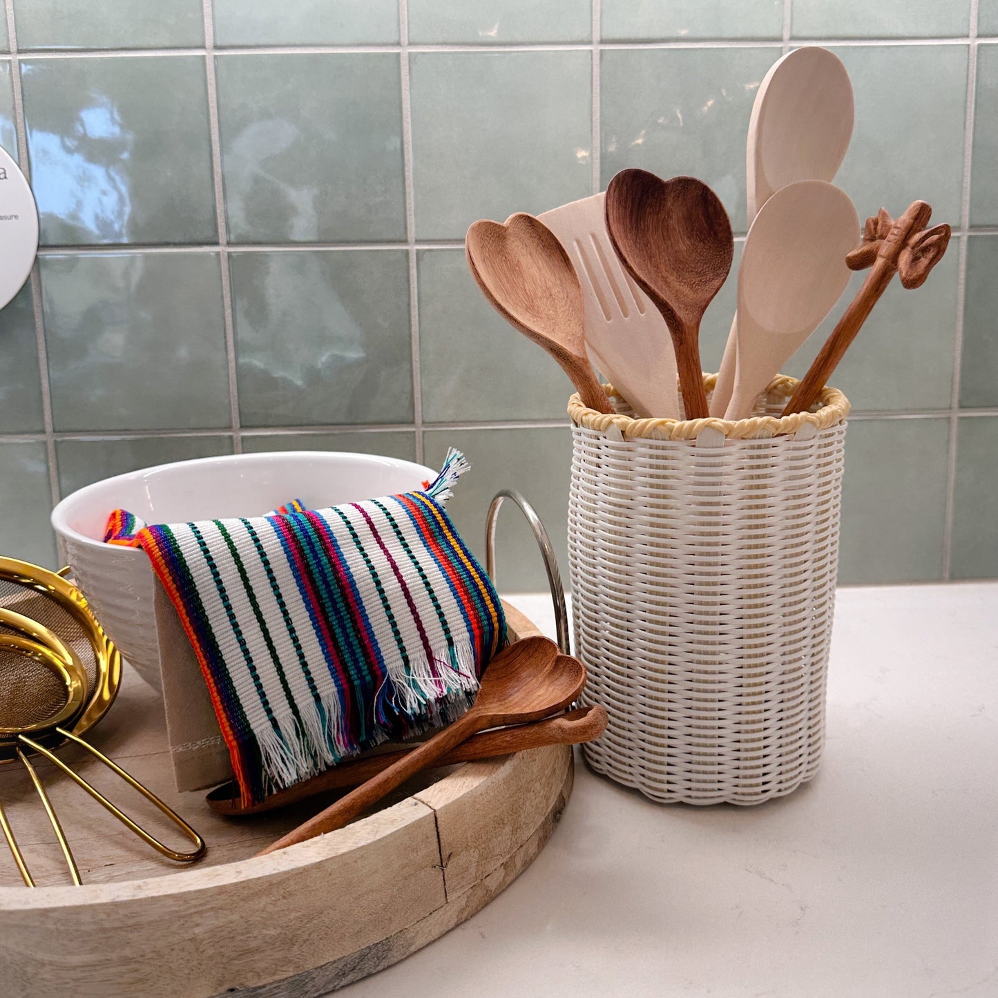 Utensil Handwoven Holder