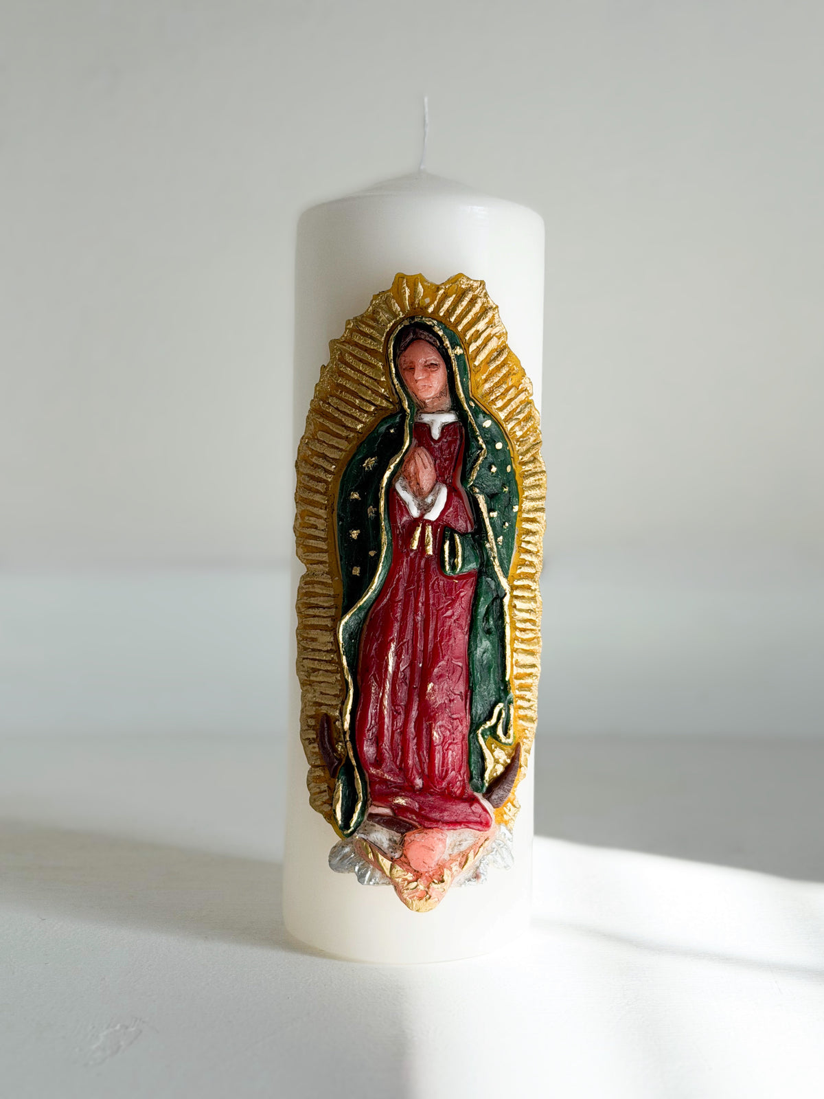 Virgen de Guadalupe Candle