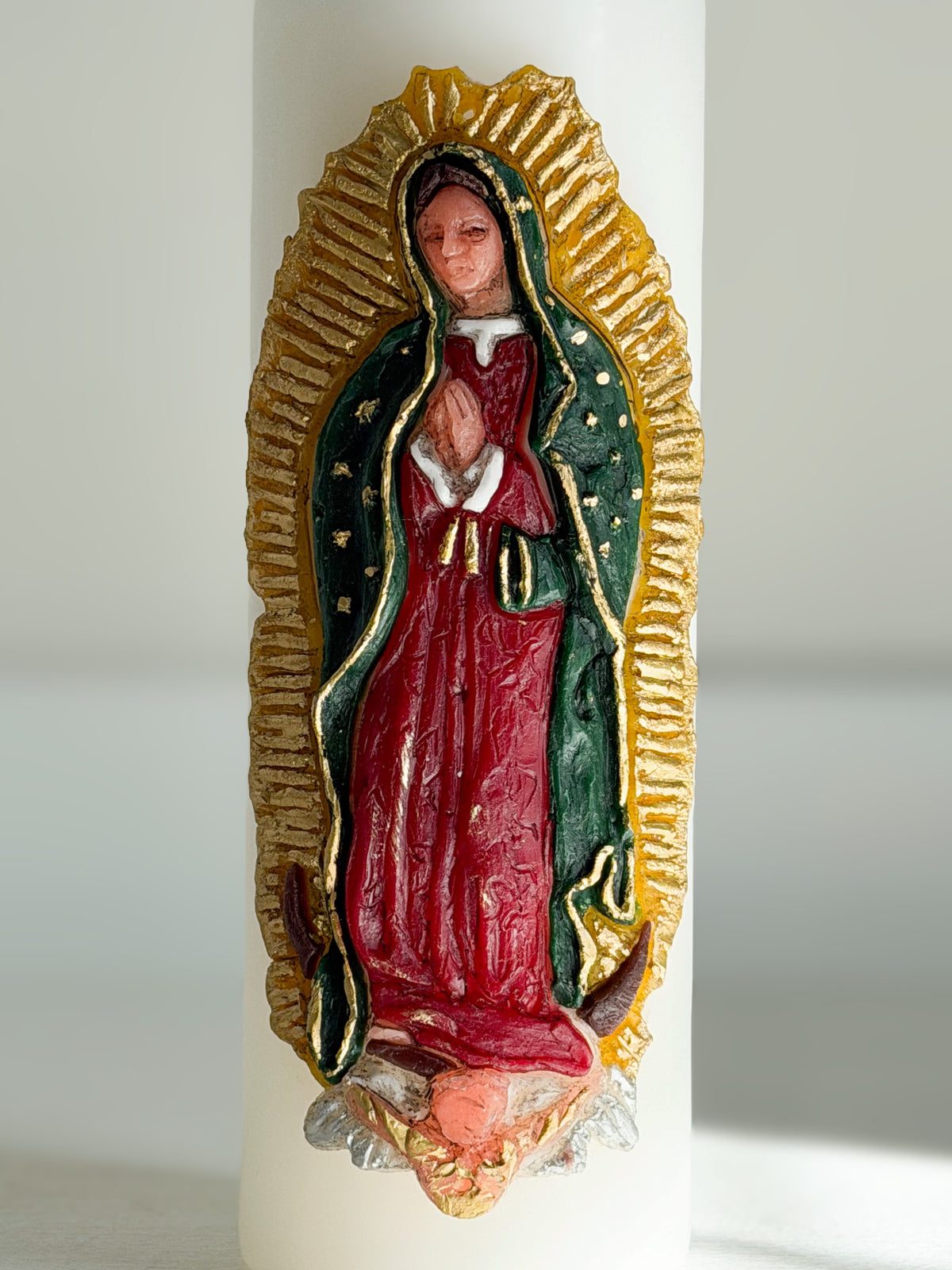 Virgen de Guadalupe Candle