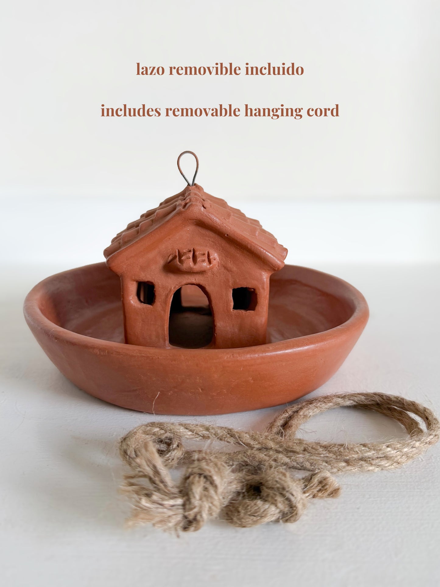 Terracotta Bird Feeder