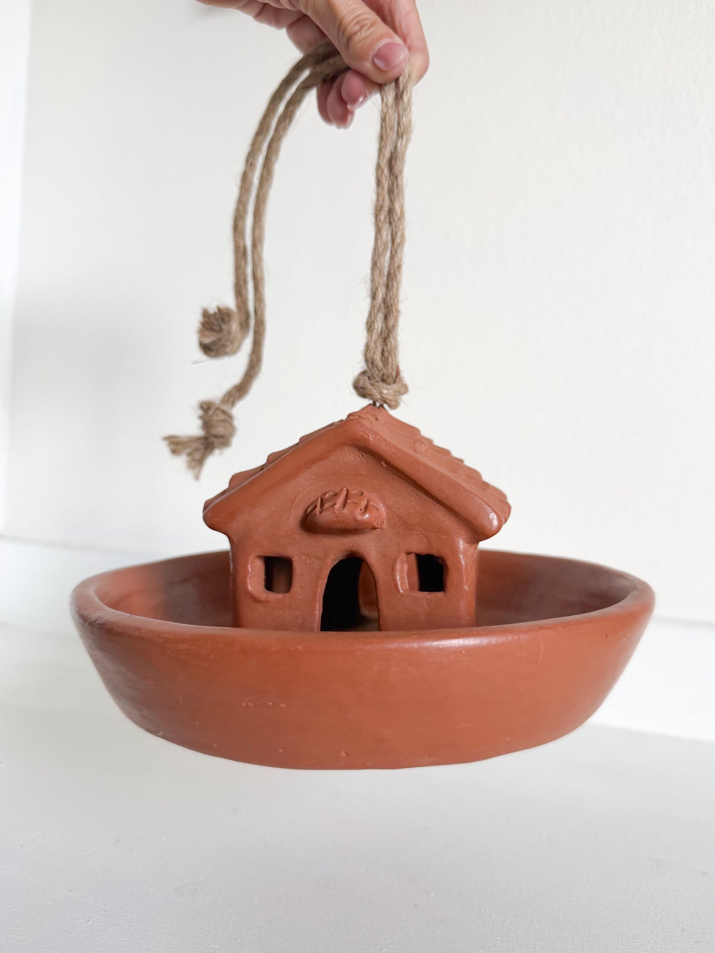 Terracotta Bird Feeder