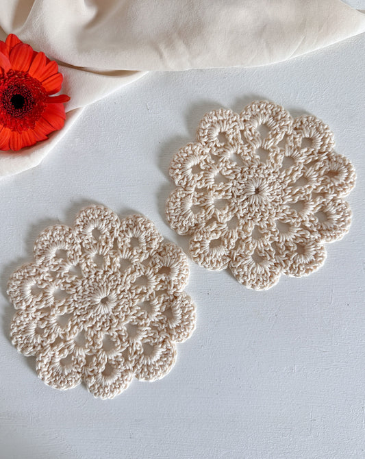 Flor Coasters Set of 2